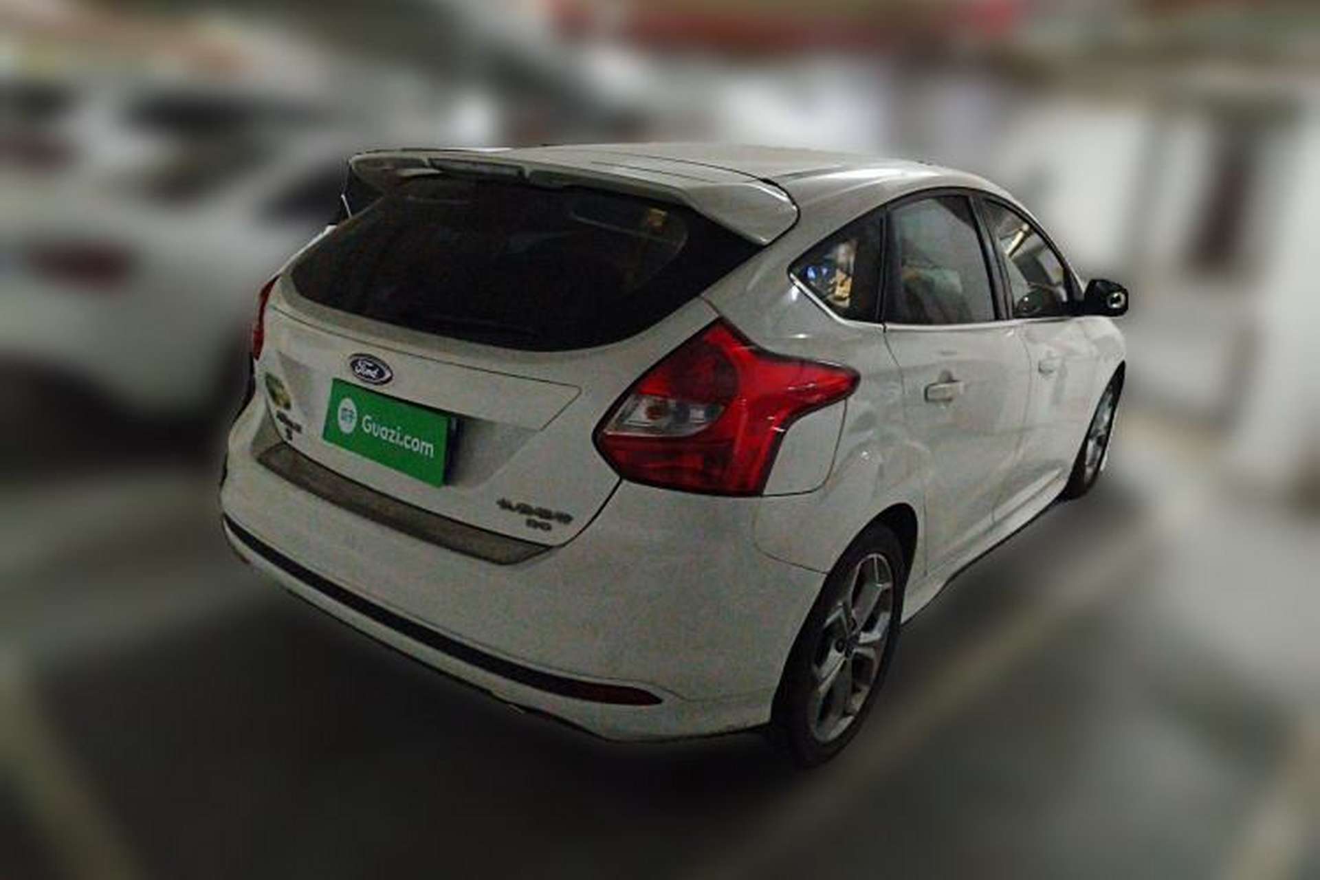 Used Ford Focus 2012 Hatchback 2.0L Automatic Luxury Sport Model Rear Right 45 Deg