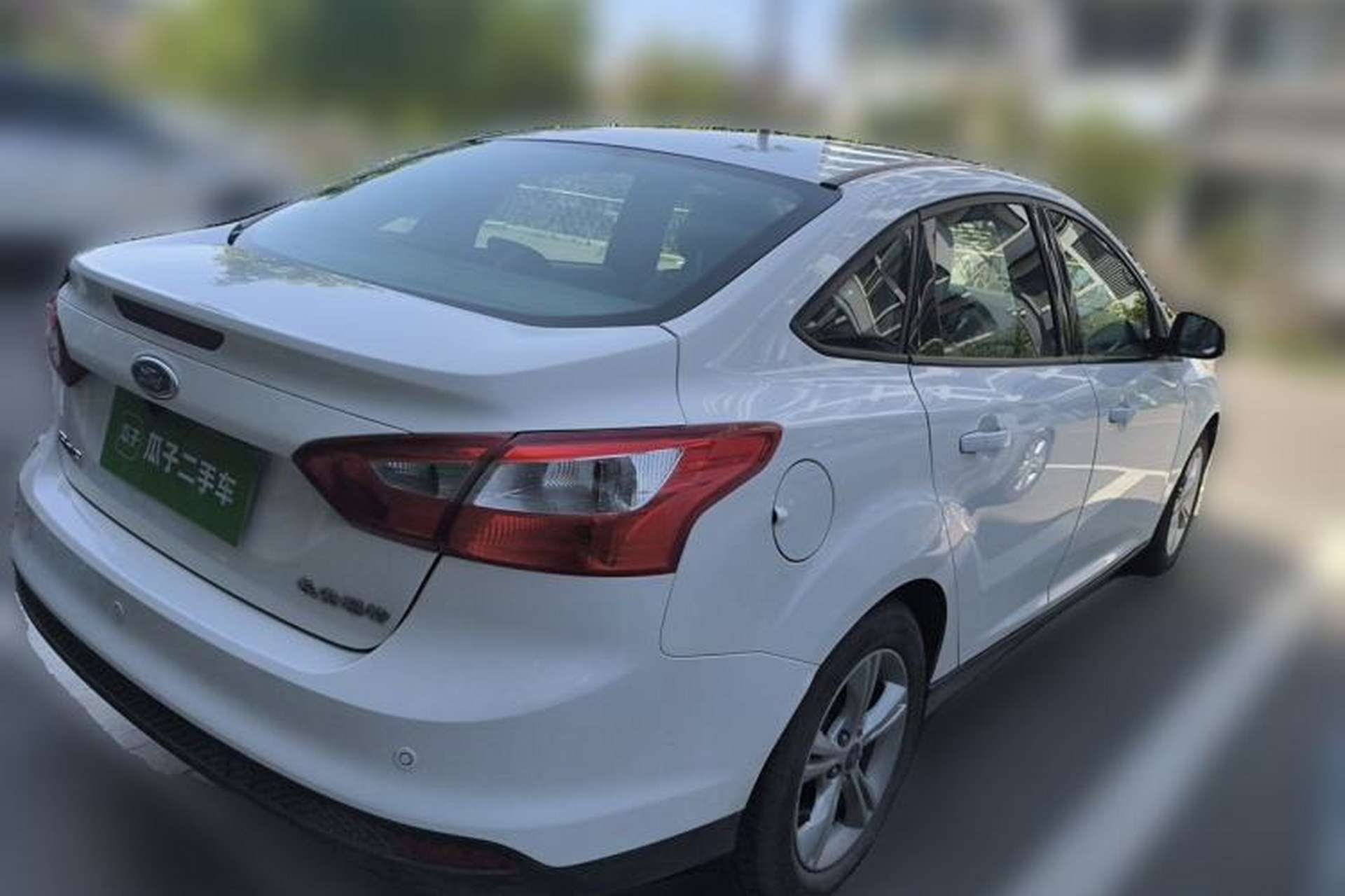 Used Ford Focus 2012 Sedan 1.6L Manual Fashion Edition Rear Right 45 Deg