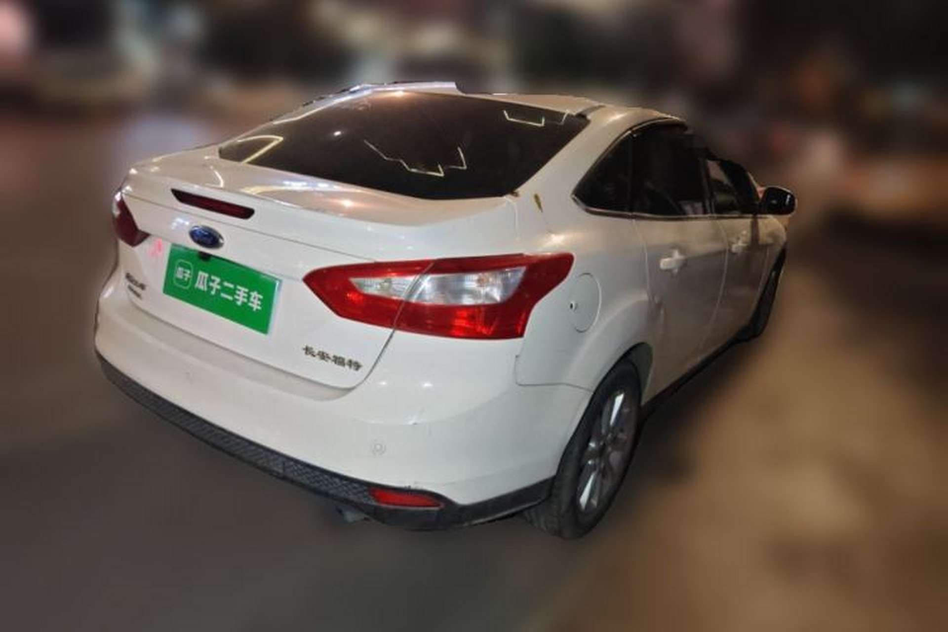 Used Ford Focus 2012 Sedan 1.6L Automatic Prestige Model Rear Right 45 Deg