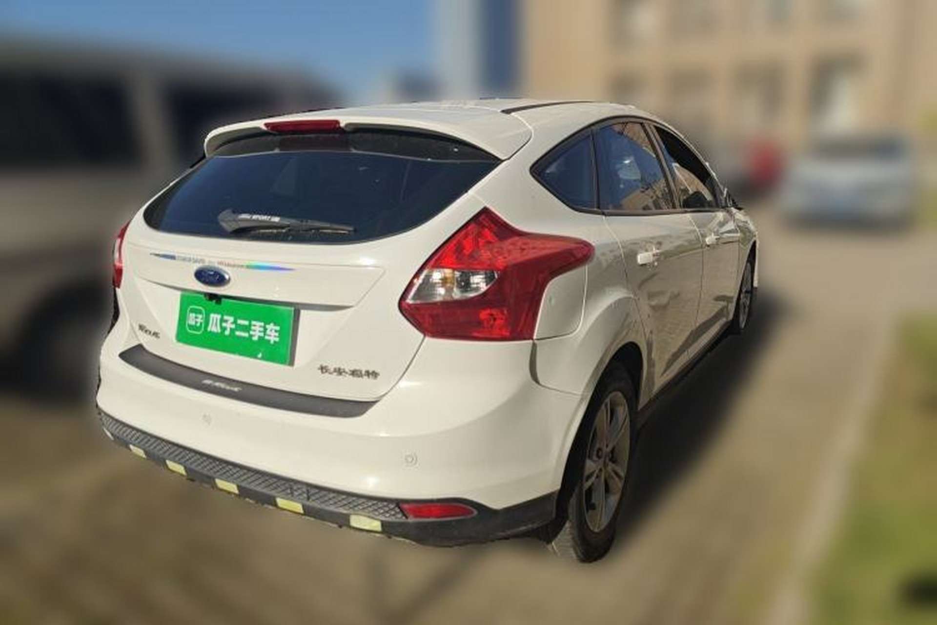 Used Ford Focus 2012 Hatchback 1.6L Automatic Fashion Edition Rear Right 45 Deg