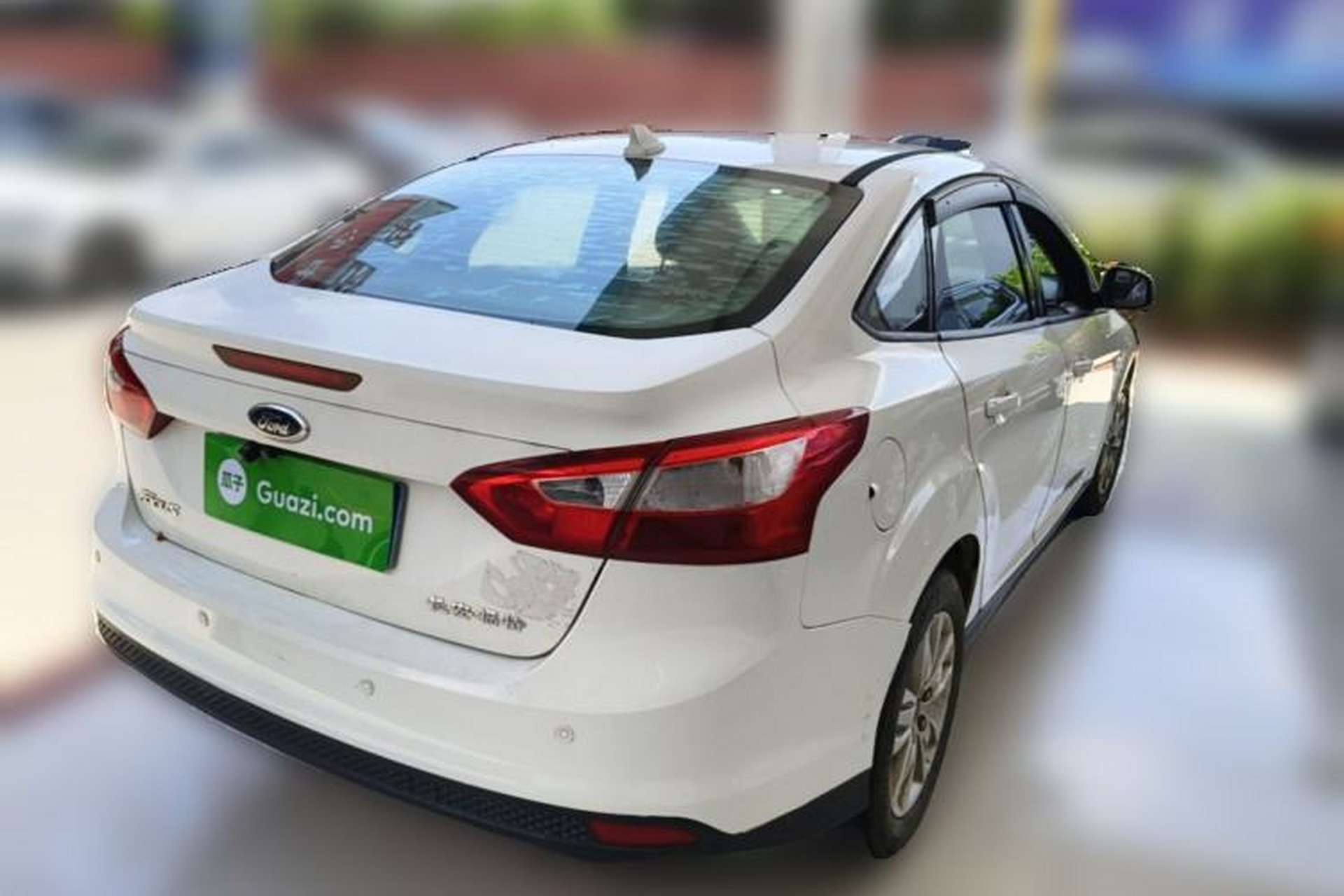 Used Ford Focus 2012 Sedan 1.6L Manual Comfort Model Rear Right 45 Deg