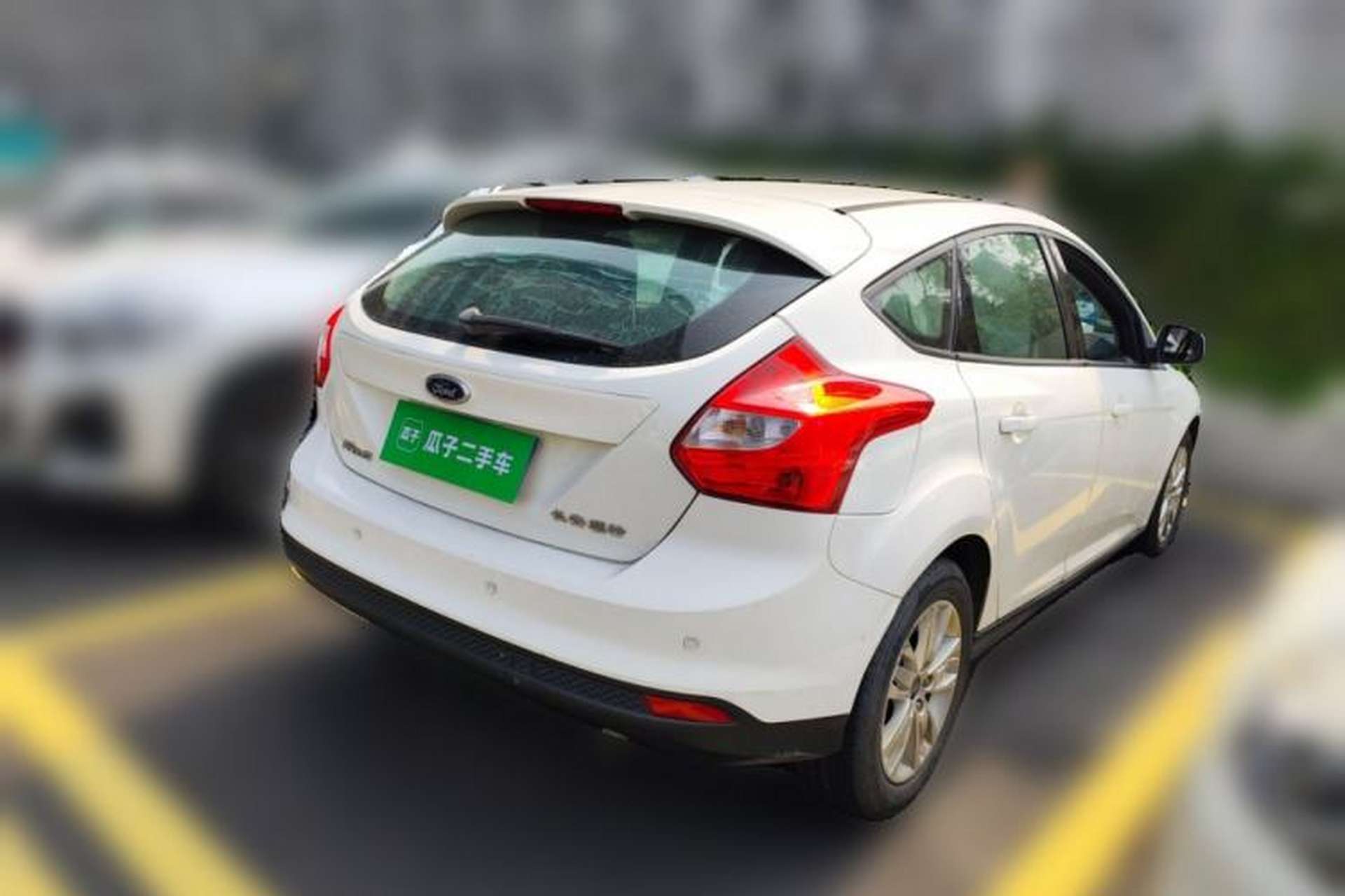 Used Ford Focus 2012 Hatchback 1.6L Automatic Comfort Model Rear Right 45 Deg