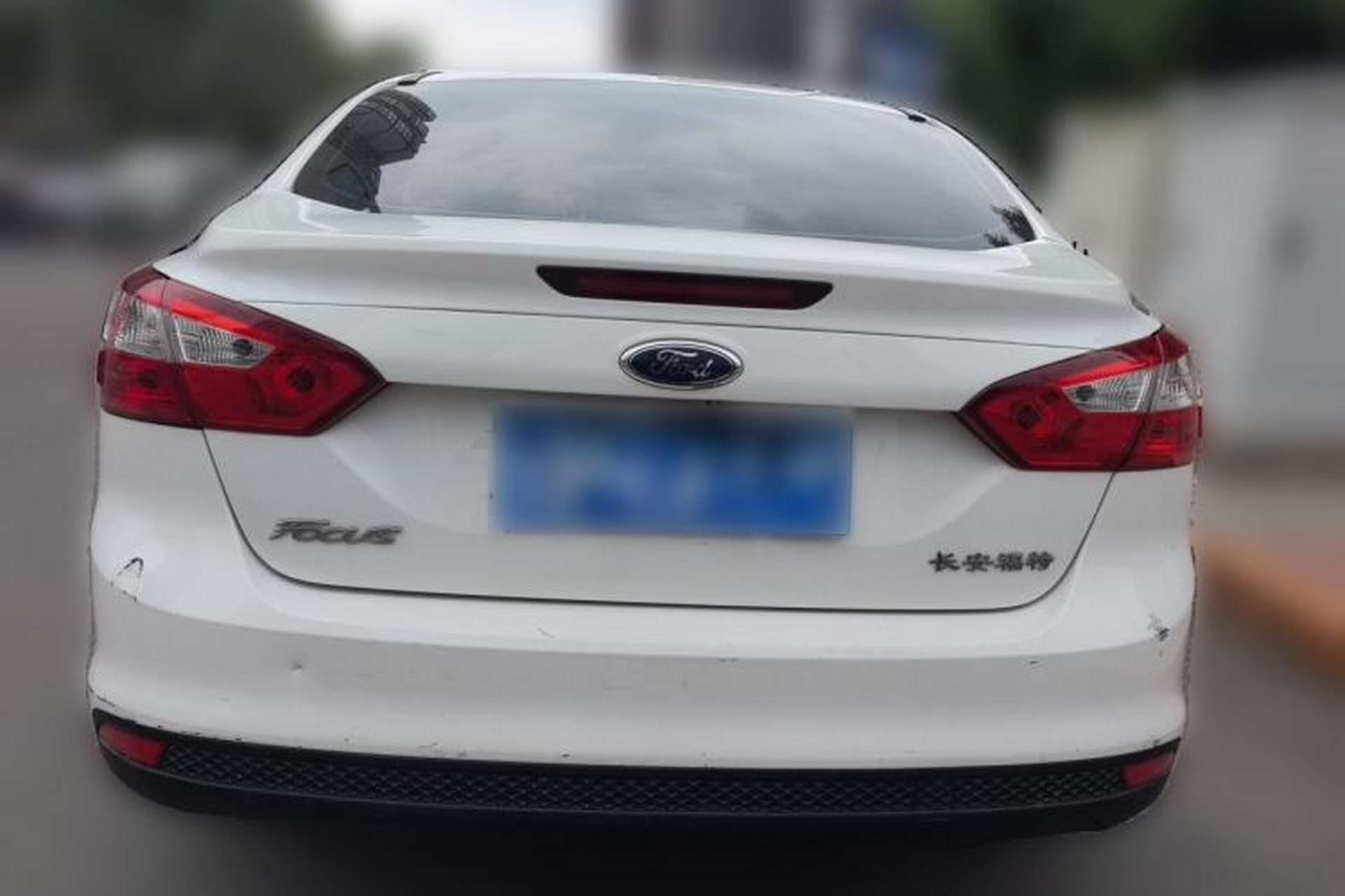 Used Ford Focus 2012 Sedan 1.6L Manual Comfort Model Rear