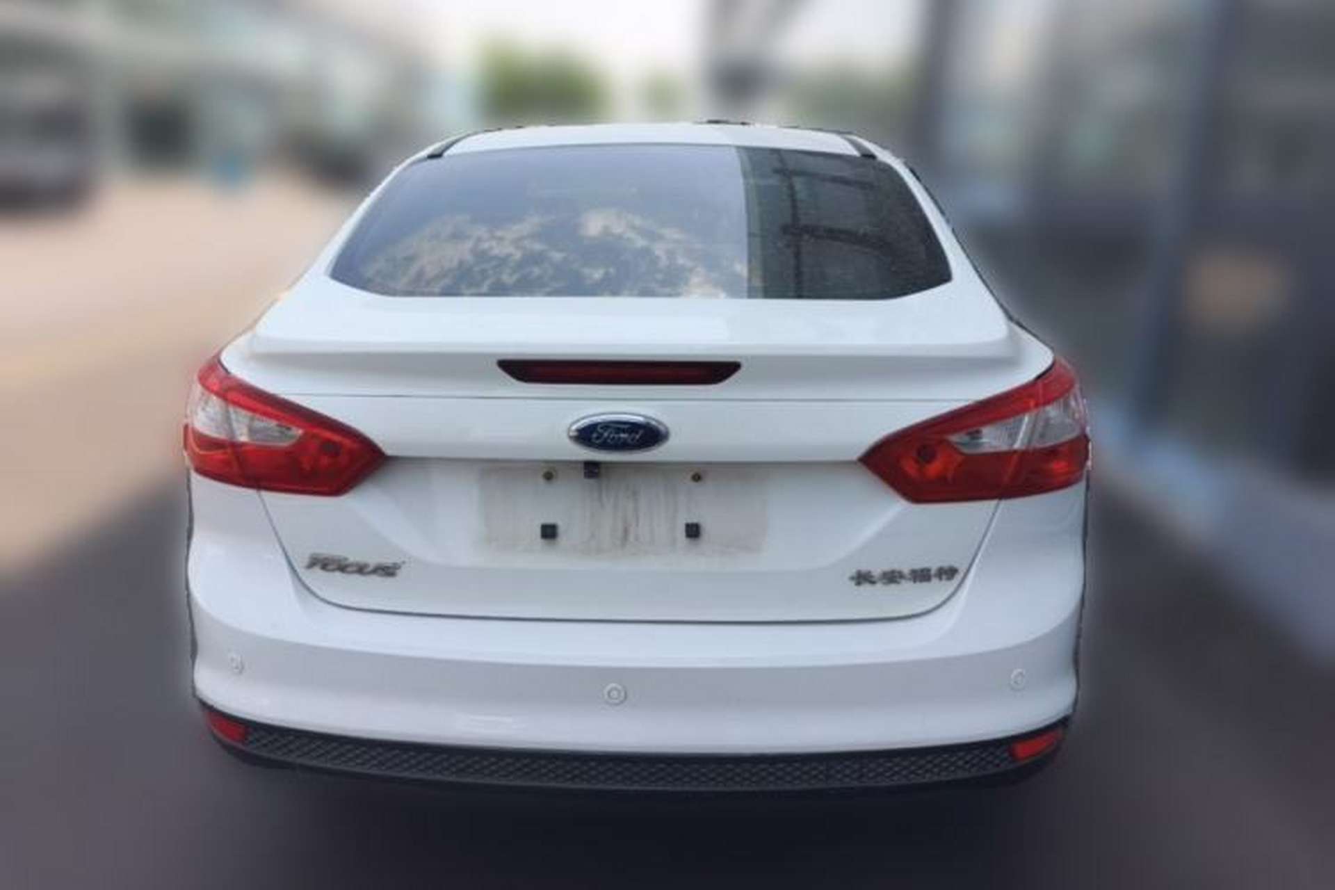 Used Ford Focus 2012 Sedan 1.6L Automatic Prestige Model Rear