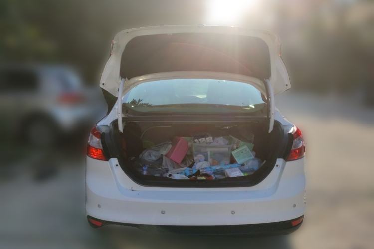 Used Ford Focus 2012 Sedan 1.6L Automatic Comfort Model Trunk