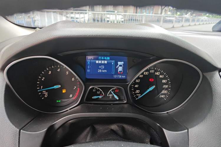 Used Ford Focus 2012 Hatchback 2.0L Manual Luxury Sport Model Odometer Close Up