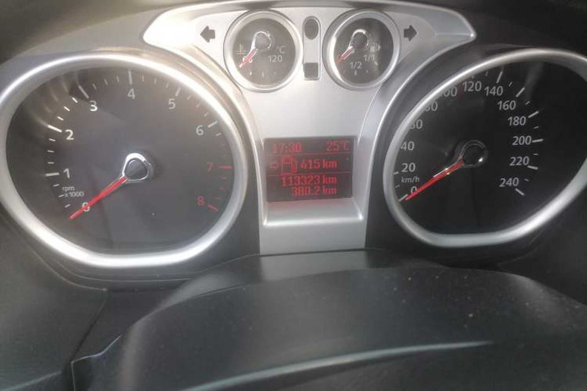 Used Ford Focus 2012 Hatchback Classic 1.8L Automatic Base Model Odometer Close Up