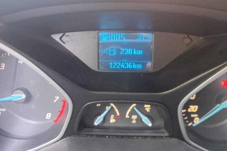 Used Ford Focus 2012 Hatchback 1.6L Automatic Fashion Edition Odometer Close Up