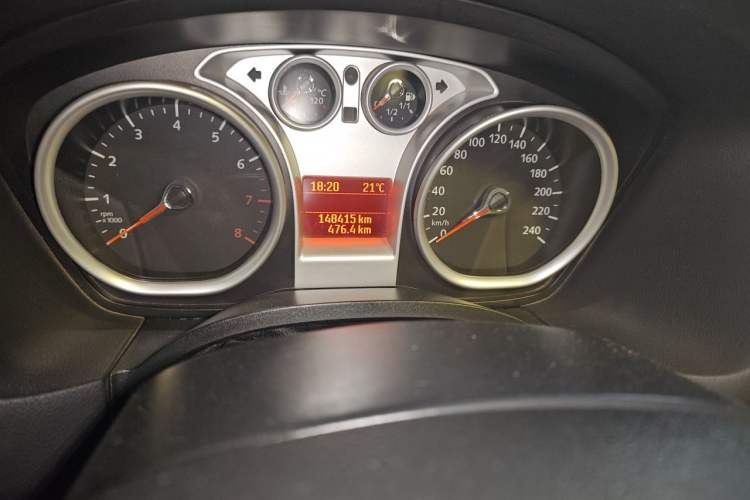 Used Ford Focus 2012 Hatchback Classic 1.8L Manual Fashion Edition Odometer Close Up