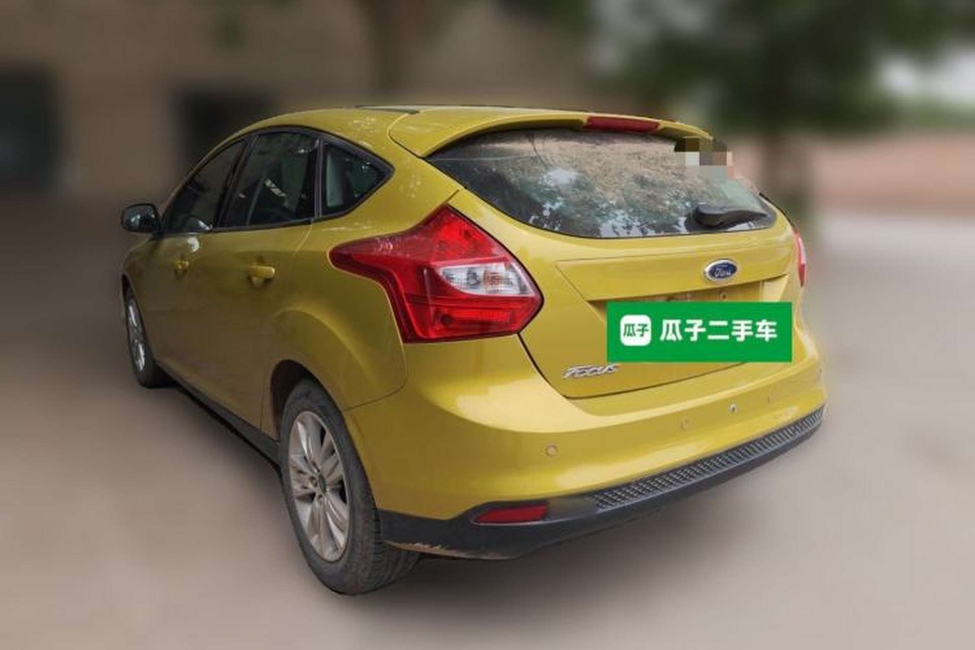 Used Ford Focus 2012 Hatchback 1.6L Automatic Comfort Model Rear Left 45 Deg