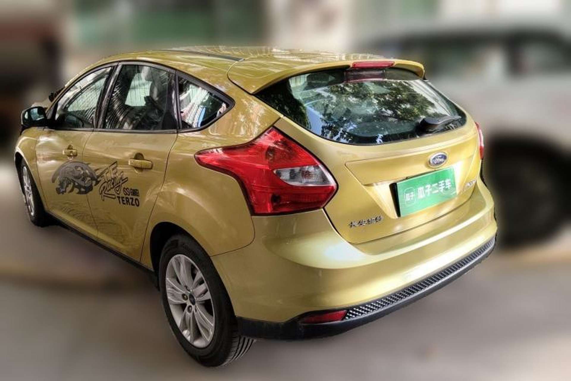 Used Ford Focus 2012 Hatchback 1.6L Automatic Comfort Model Rear Left 45 Deg