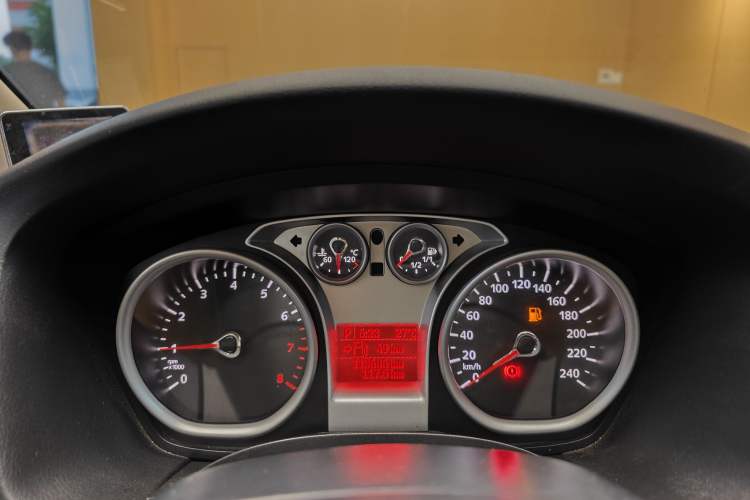 Used Ford Focus 2013 Hatchback Classic 1.8L Automatic Base Model Odometer Close Up