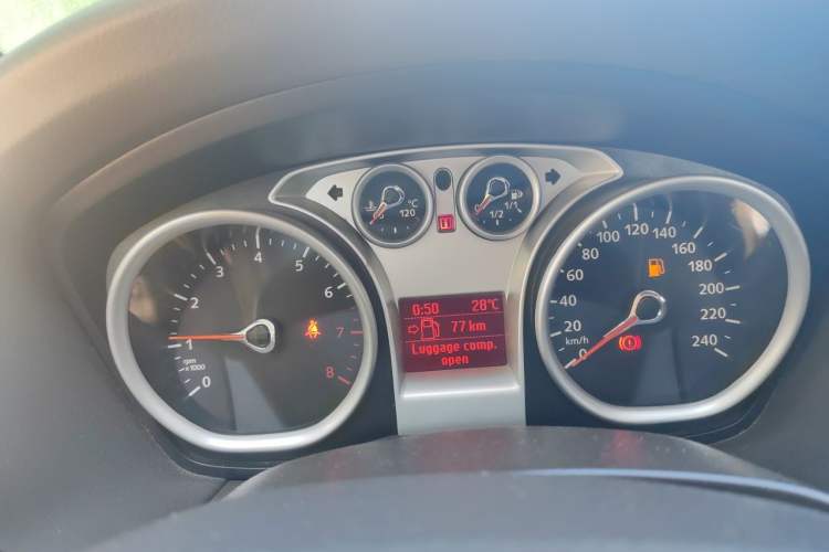 Used Ford Focus 2013 Sedan Classic 1.8L Manual Base Model Instrument Cluster