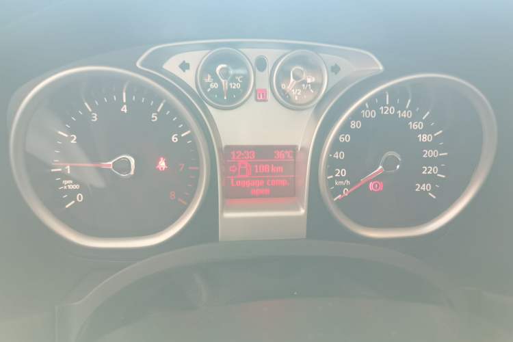 Used Ford Focus 2013 Hatchback Classic 1.8L Manual Base Model Instrument Cluster