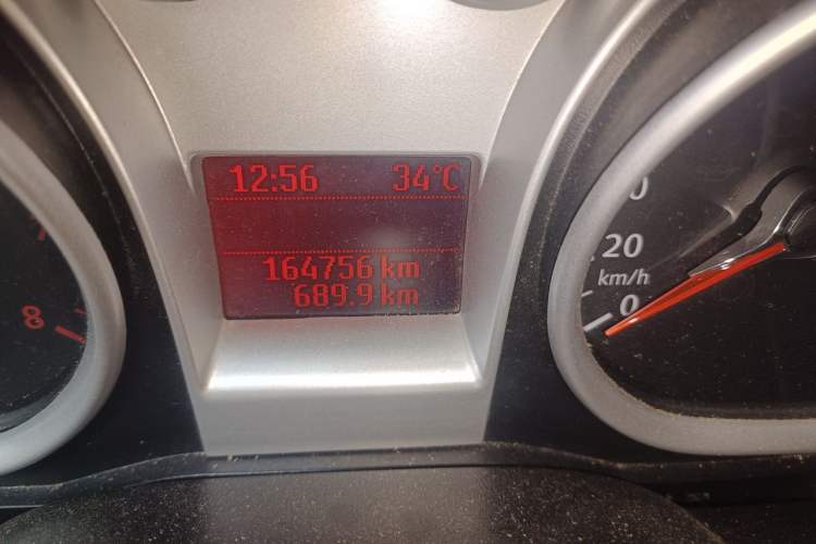 Used Ford Focus 2013 Hatchback Classic 1.8L Automatic Base Model Odometer Close Up