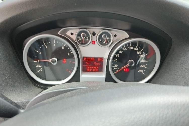 Used Ford Focus 2013 Hatchback Classic 1.8L Automatic Base Model Odometer Close Up