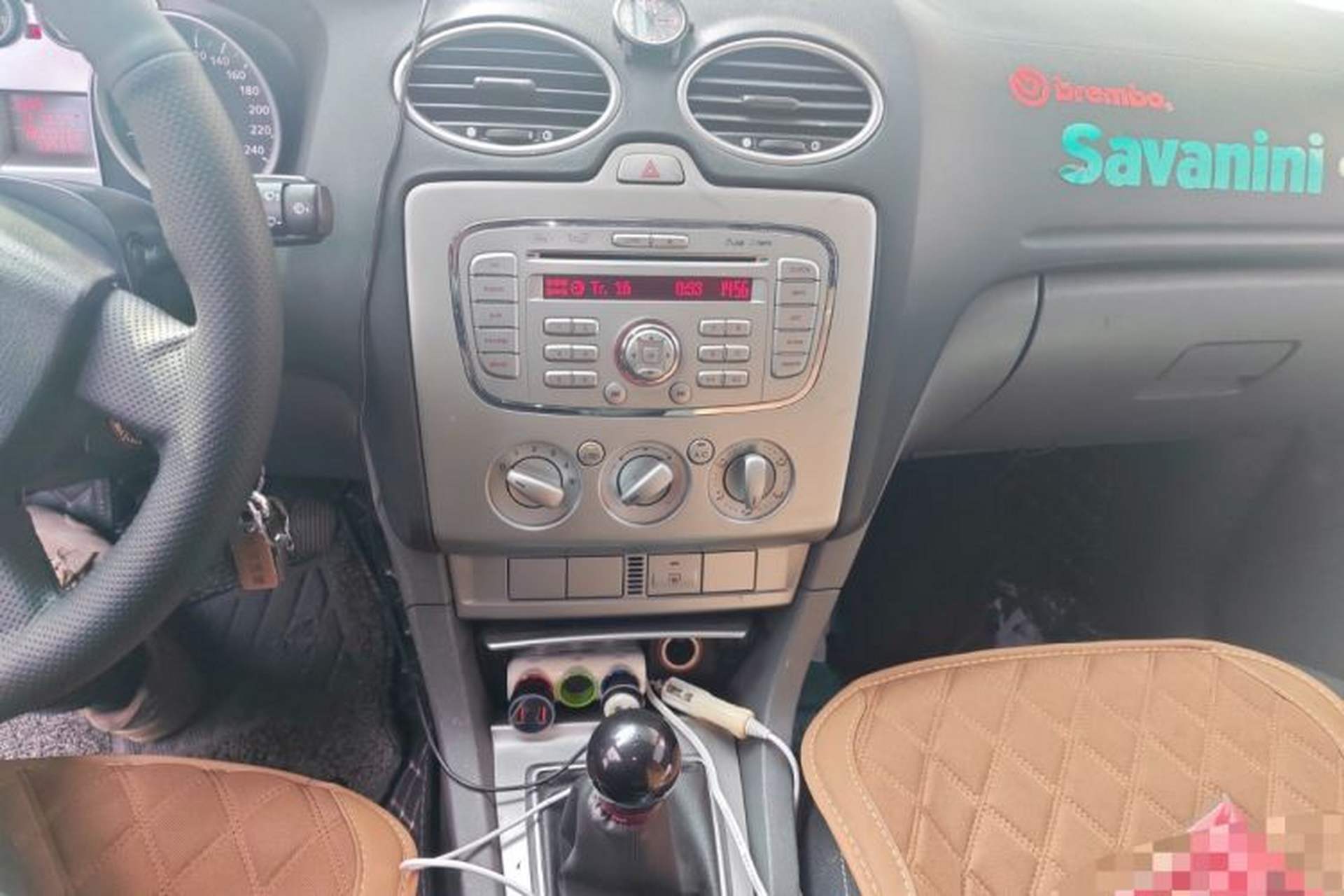 Used Ford Focus 2013 Hatchback Classic 1.8L Manual Base Model Audio And AC Panel