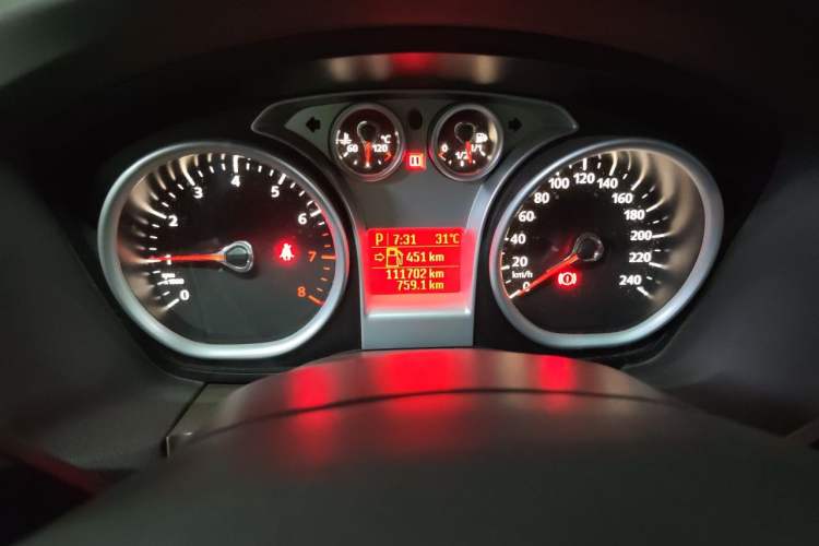 Used Ford Focus 2013 Sedan Classic 1.8L Automatic Base Model Instrument Cluster