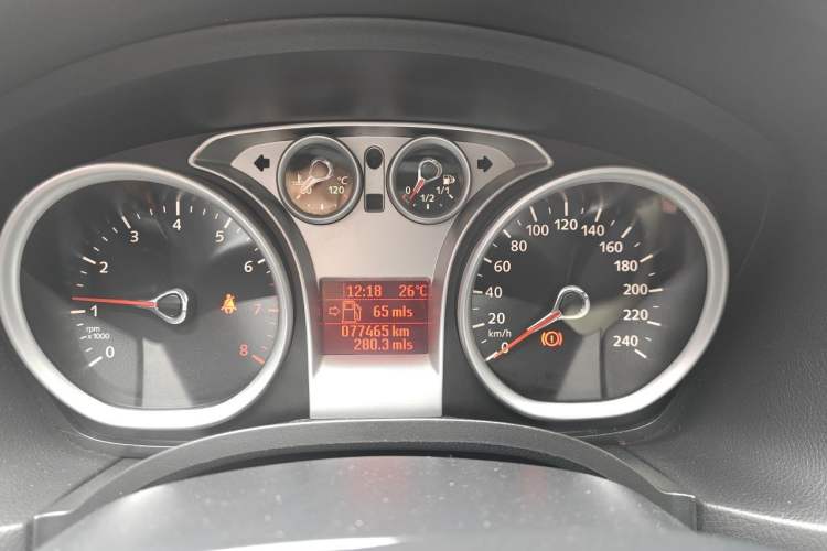 Used Ford Focus 2013 Hatchback Classic 1.8L Automatic Base Model Instrument Cluster