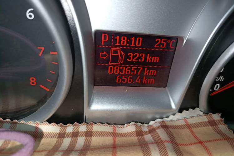 Used Ford Focus 2013 Hatchback Classic 1.8L Automatic Millionth Anniversary Edition Odometer Close Up