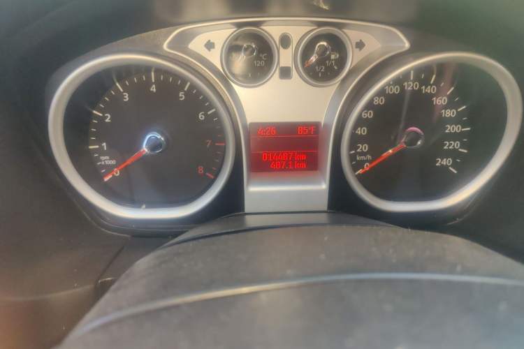 Used Ford Focus 2013 Hatchback Classic 1.8L Automatic Base Model Odometer Close Up