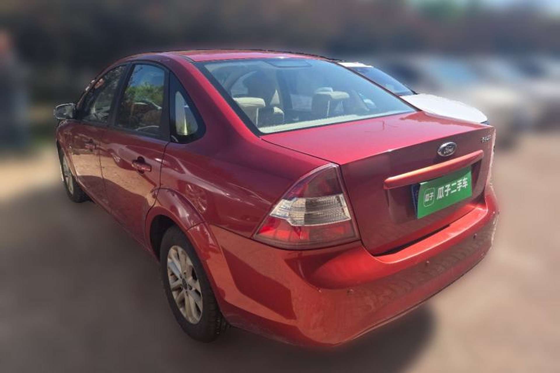 Used Ford Focus 2013 Sedan Classic 1.8L Manual Base Model Rear Left 45 Deg