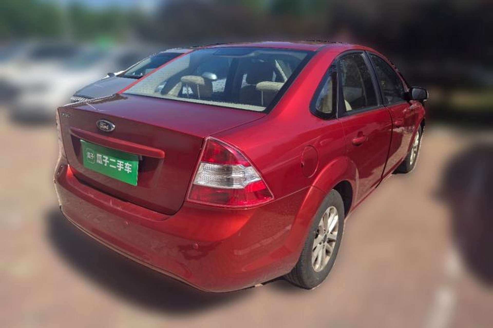 Used Ford Focus 2013 Sedan Classic 1.8L Manual Base Model Rear Right 45 Deg