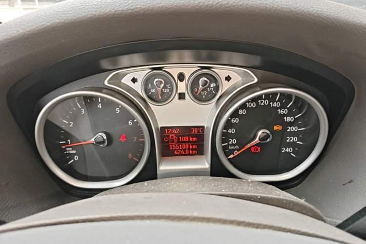 Used Ford Focus 2013 Sedan Classic 1.8L Manual Base Model Instrument Cluster