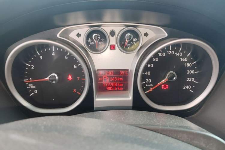 Used Ford Focus 2013 Sedan Classic 1.8L Automatic Base Model Instrument Cluster
