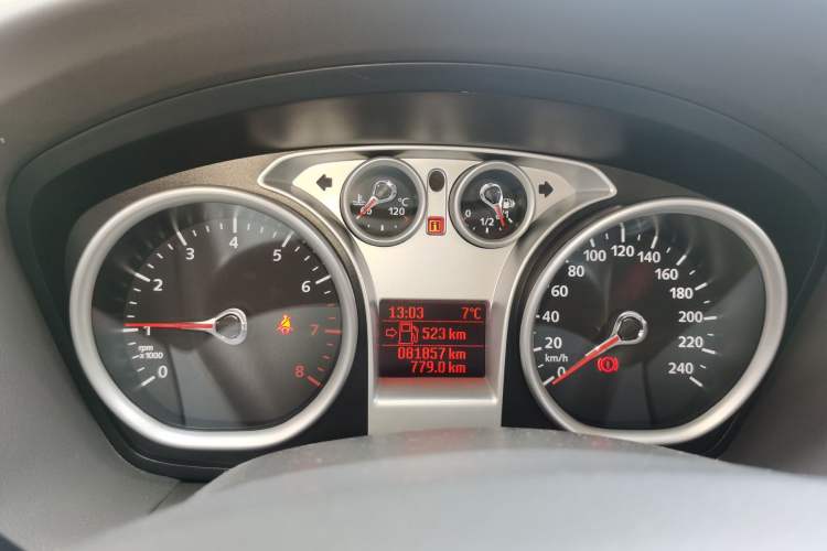 Used Ford Focus 2013 Sedan Classic 1.8L Manual Base Model Instrument Cluster