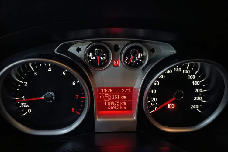 Used Ford Focus 2013 Hatchback Classic 1.8L Manual Base Model Instrument Cluster