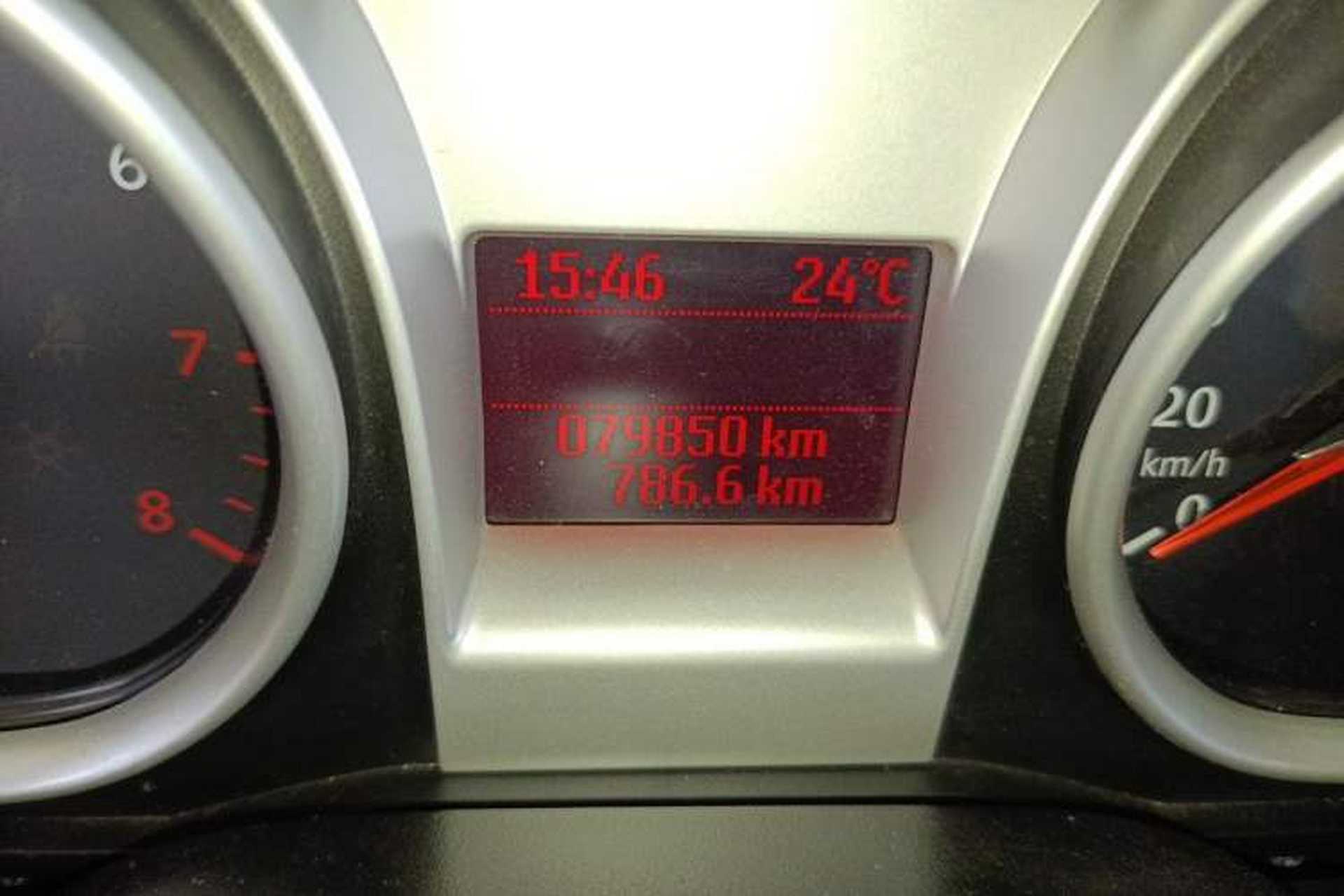 Used Ford Focus 2013 Hatchback Classic 1.8L Automatic Base Model Odometer Close Up