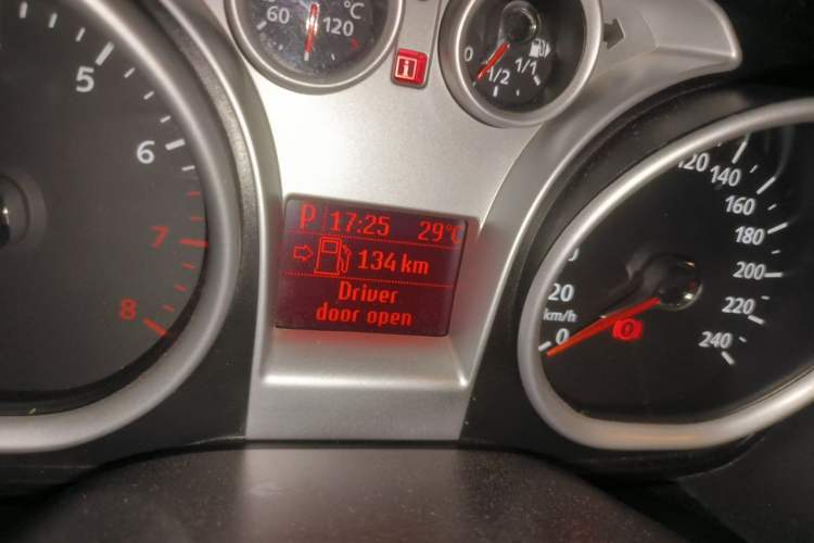 Used Ford Focus 2013 Hatchback Classic 1.8L Automatic Base Model Odometer Close Up