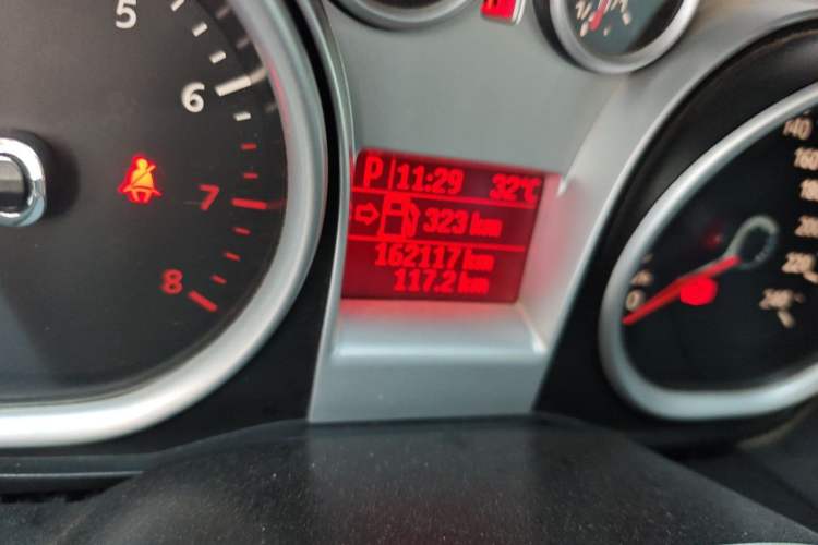 Used Ford Focus 2013 Hatchback Classic 1.8L Automatic Base Model Odometer Close Up