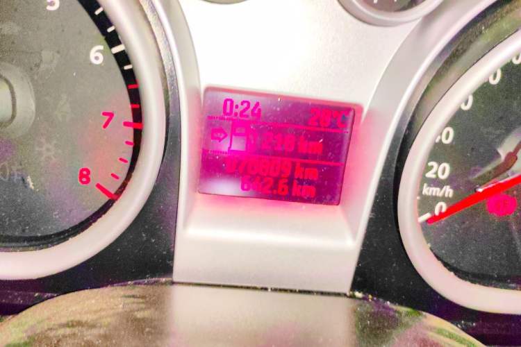 Used Ford Focus 2013 Hatchback Classic 1.8L Automatic Millionth Anniversary Edition Odometer Close Up