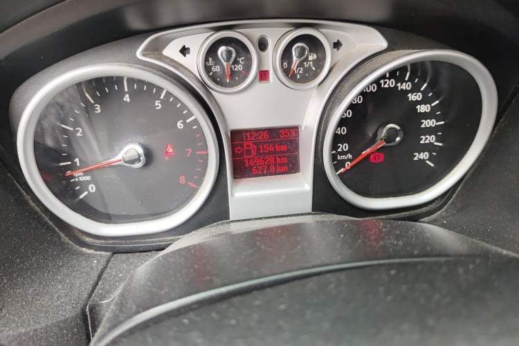 Used Ford Focus 2013 Hatchback Classic 1.8L Automatic Base Model Odometer Close Up