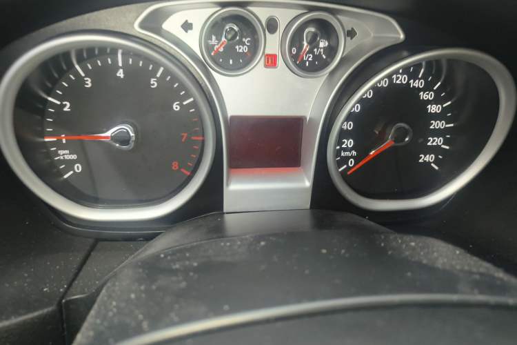 Used Ford Focus 2013 Hatchback Classic 1.8L Automatic Base Model Odometer Close Up