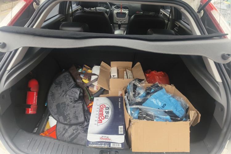 Used Ford Focus 2013 Hatchback Classic 1.8L Automatic Base Model Trunk