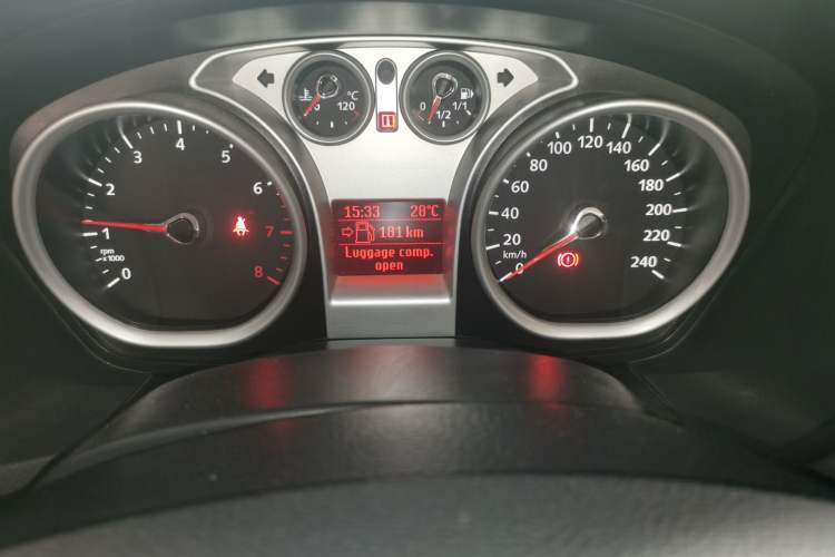 Used Ford Focus 2013 Hatchback Classic 1.8L Manual Millionth Anniversary Edition Odometer Close Up