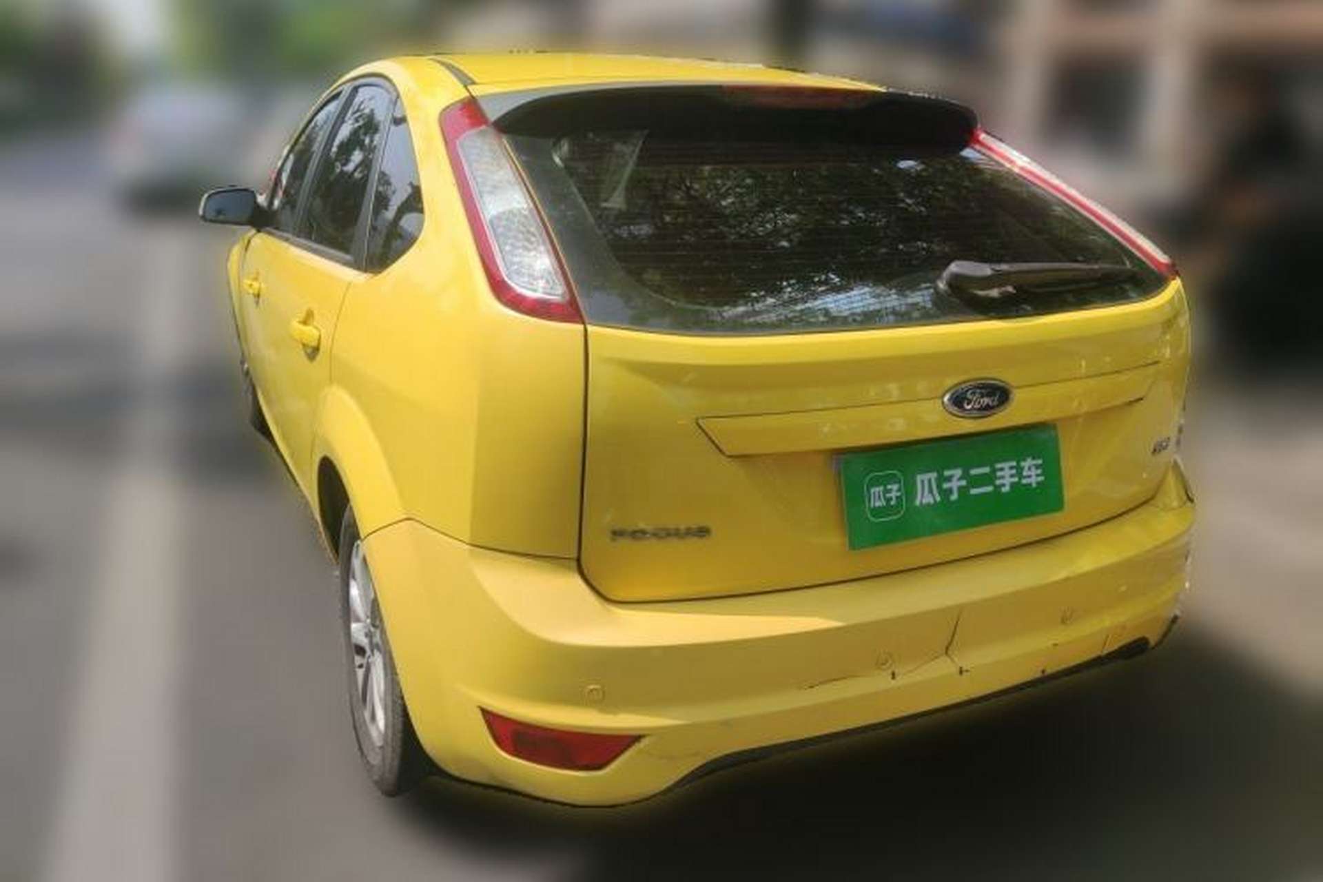 Used Ford Focus 2013 Hatchback Classic 1.8L Manual Base Model Rear Left 45 Deg