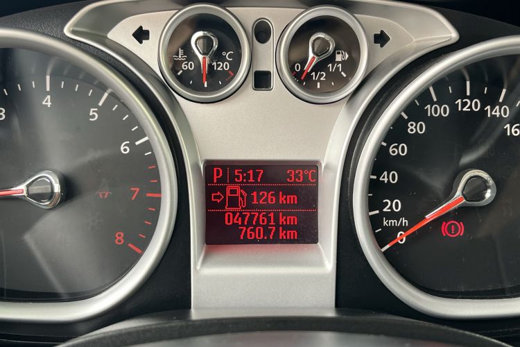 Used Ford Focus 2014 Hatchback Classic 1.8L Automatic Cool White Collector's Edition Odometer Close Up