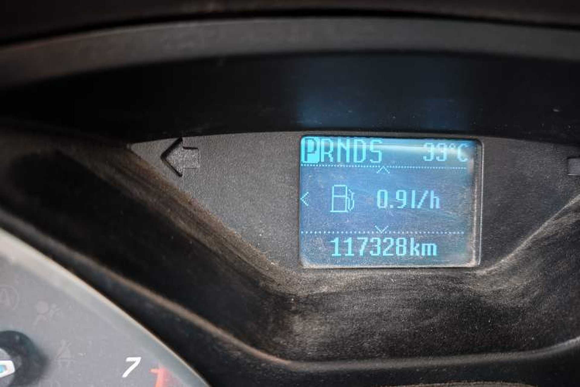 Used Ford Focus 2015 Sedan 1.6L Automatic Trend Model Odometer Close Up