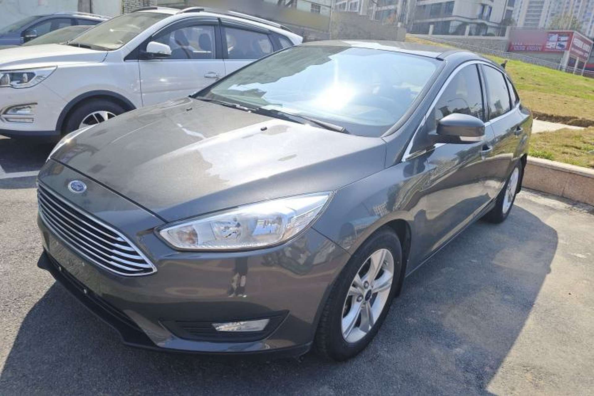 Used Ford Focus 2015 Sedan 1.6L Manual Comfort Model Front Left 45 Deg