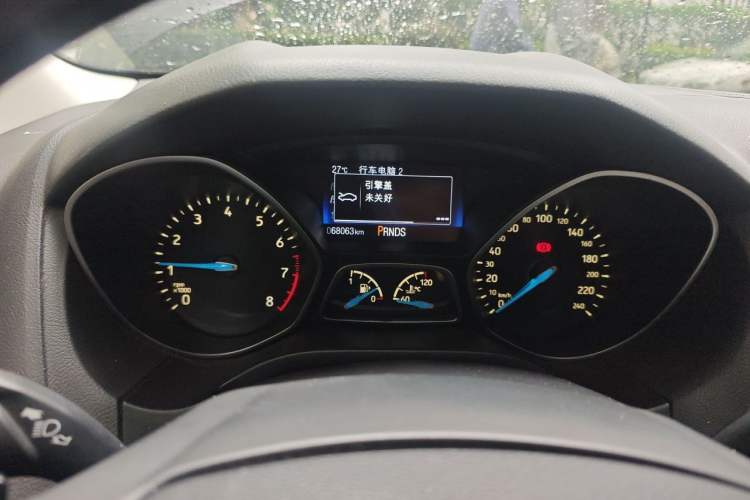 Used Ford Focus 2015 Sedan EcoBoost 180 Automatic Flagship Model Instrument Cluster