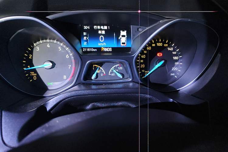 Used Ford Focus 2015 Sedan EcoBoost 180 Automatic Elite Model Instrument Cluster
