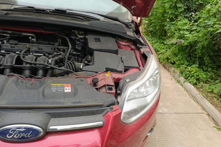 Used Ford Focus 2015 Sedan 1.6L Automatic Trend Model Engine Bay Left