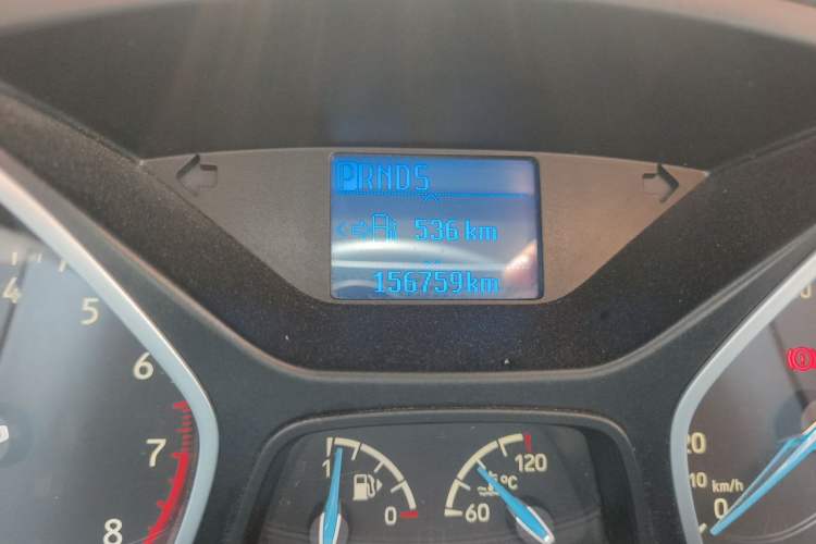 Used Ford Focus 2015 Hatchback 1.6L Automatic Fashion Edition Odometer Close Up