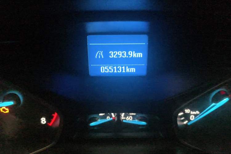 Used Ford Focus 2015 Hatchback 1.6L Manual Comfort Edition Odometer Close Up
