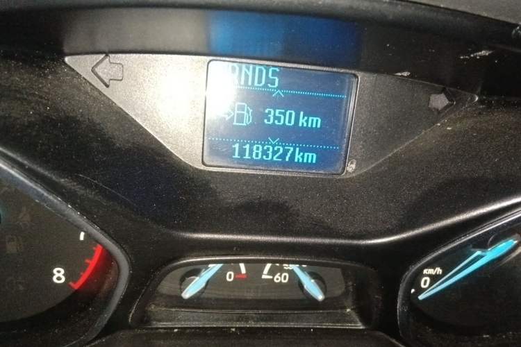 Used Ford Focus 2015 Hatchback 1.6L Automatic Fashion Edition Odometer Close Up