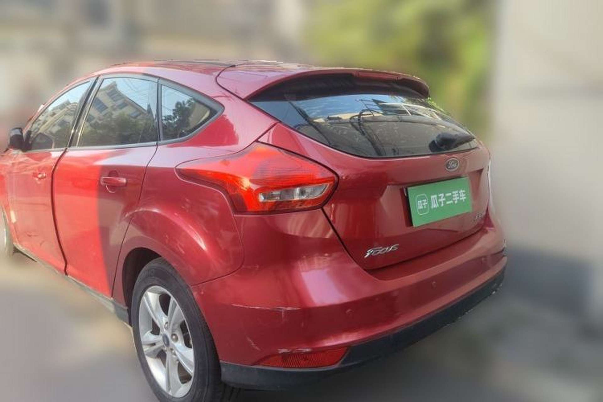 Used Ford Focus 2015 Hatchback 1.6L Automatic Comfort Model Rear Left 45 Deg